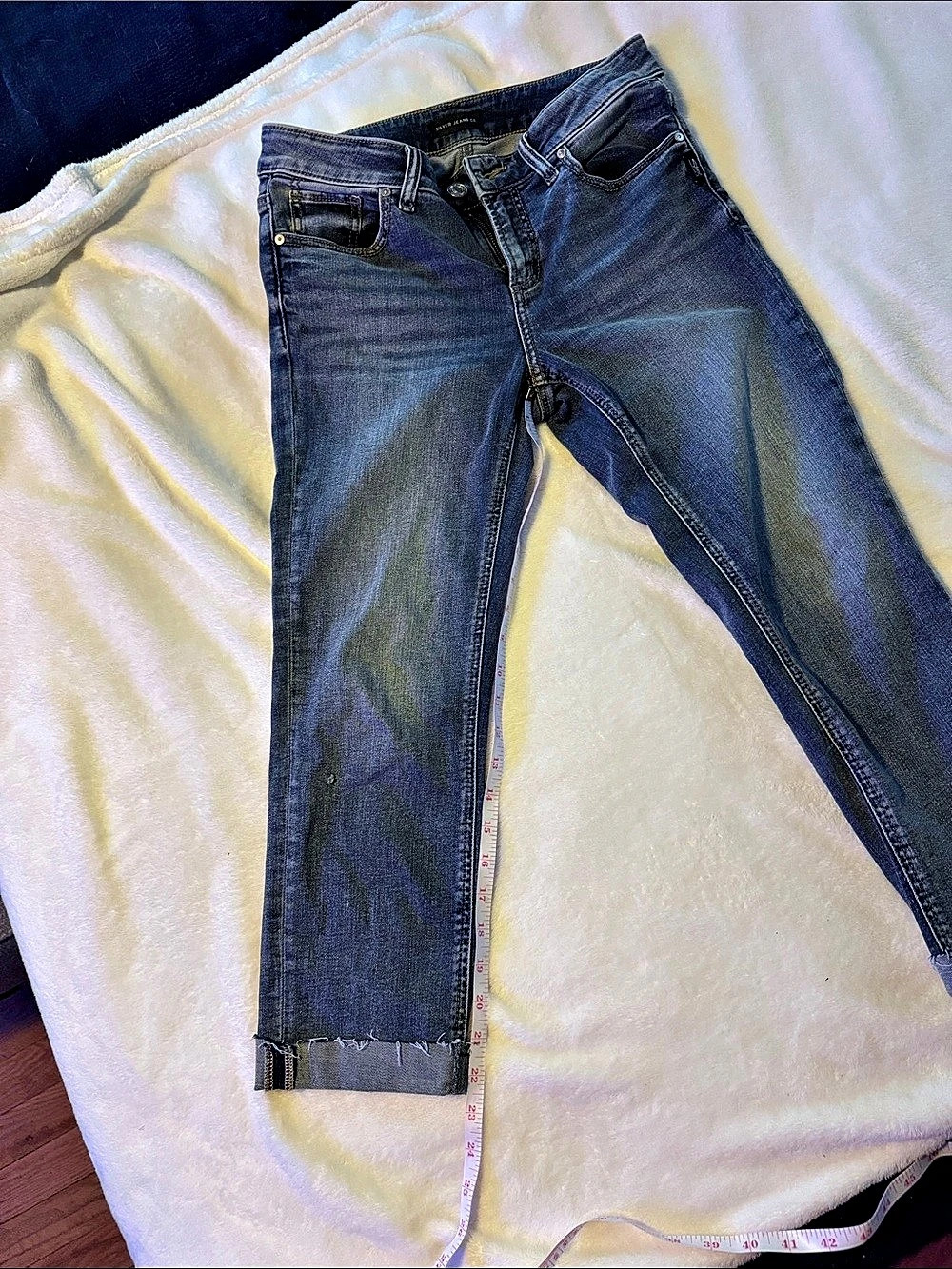 Silver Jean co Capri Blue Skinny Jeans